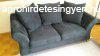 Fekete 3 személyes kanapé, ülőgarnitúra használt jó állapotb